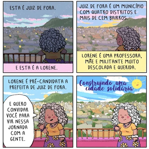 Primeira tirinha da Loreninha