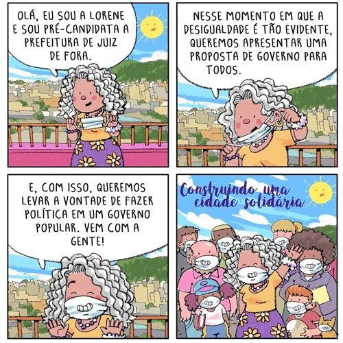 Tirinha número dois da Loreninha