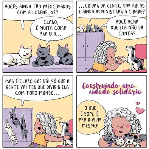 Quarta tirinha da Loreninha