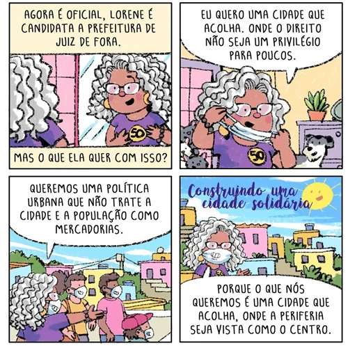 Sexta tirinha da Loreninha